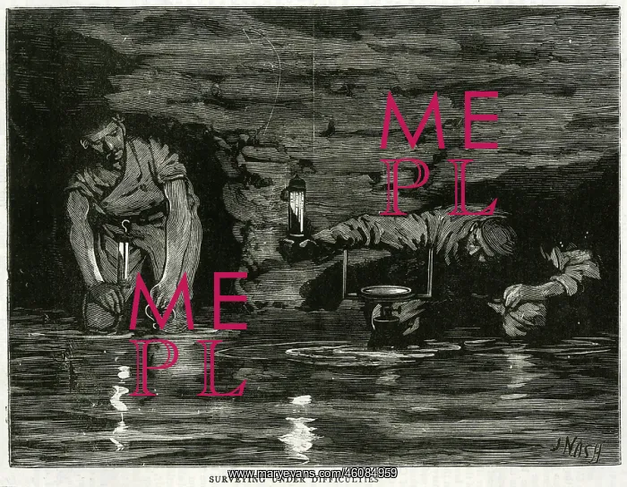 : Work at a coal mine, 1878 : Work at a coal mine, 1878