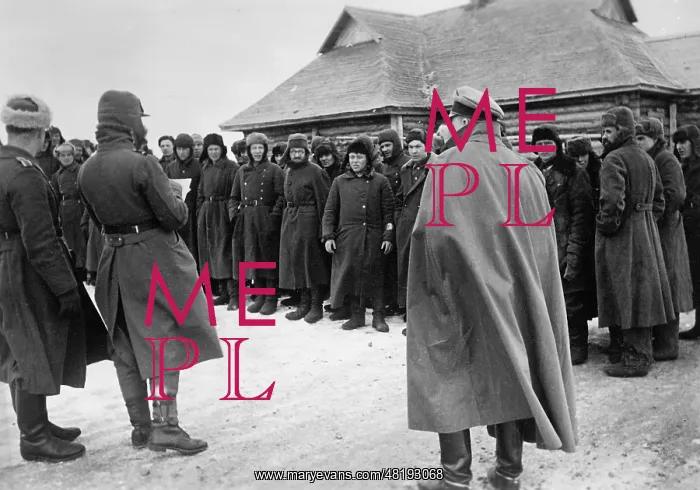 : Work division in a detention center, 1943 : Work division in a detention center, 1943
