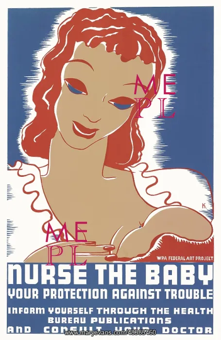 : Work Projects Administration promotion of breastfeeding : Work Projects Administration promotion of breastfeeding
