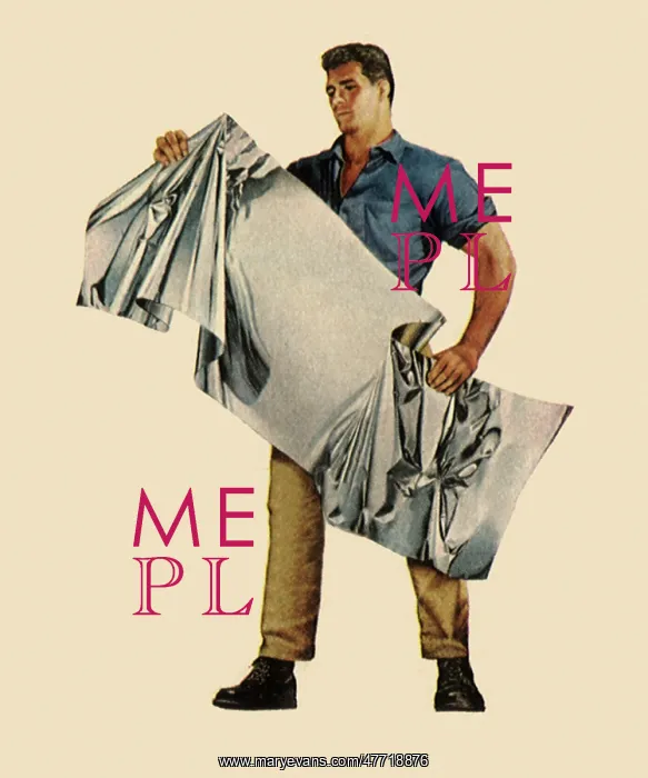  : Worker with Aluminum Foil