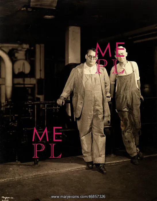  : Workers. Aeolian Co. Portrait, Group of 2 Men. Aeolian Co. Portrait, Group of 2 Men