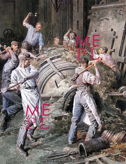  : Workers with hammers