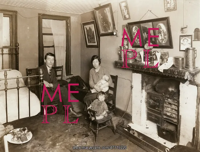 : Worker's home, early 20th century : Worker's home, early 20th century