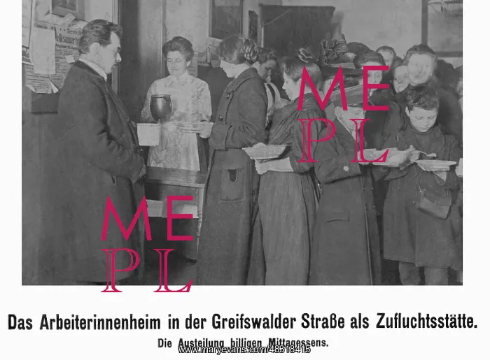 : Workers home in the Greifswalder Strasse, 1915 : Workers home in the Greifswalder Strasse, 1915