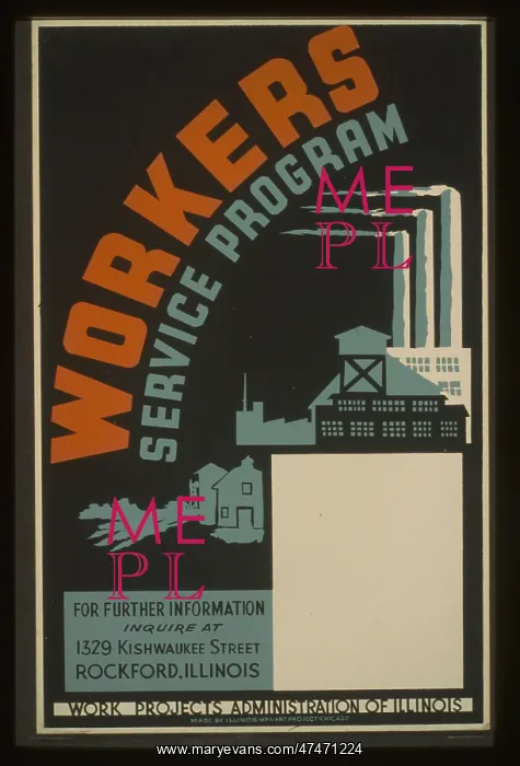 : Workers service program... Rockford, Illinois : Workers service program... Rockford, Illinois