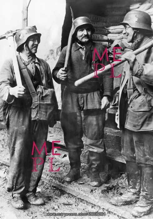 : Workers on the Westwall - Siegfried Line, 1939 : Workers on the Westwall - Siegfried Line, 1939