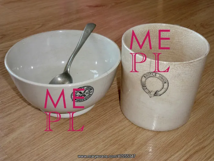 : Workhouse bowl and mug : Workhouse bowl and mug