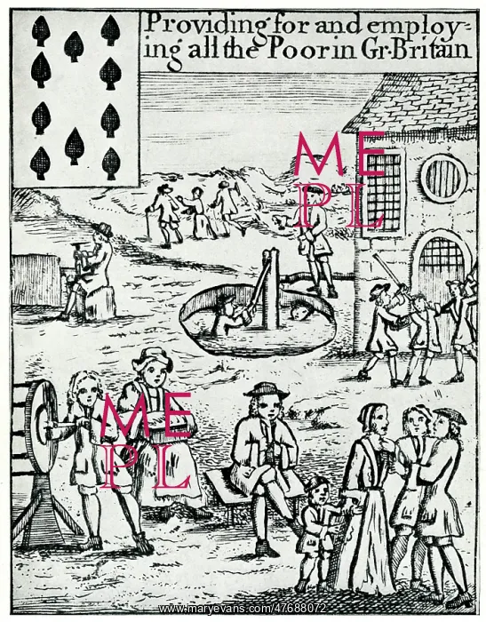 : Workhouse scene, providing for and employing all the poor : Workhouse scene, providing for and employing all the poor