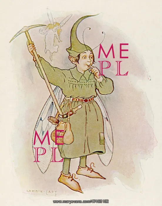 : A working fairy : A working fairy
