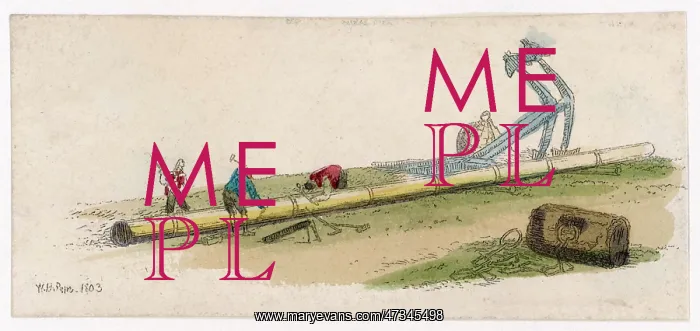  : Working on a Mast 1803