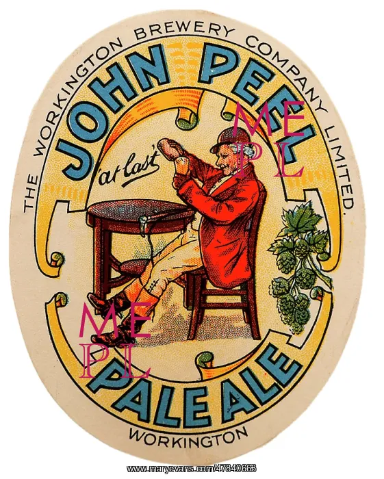 : Workington Brewery John Peel Pale Ale : Workington Brewery John Peel Pale Ale