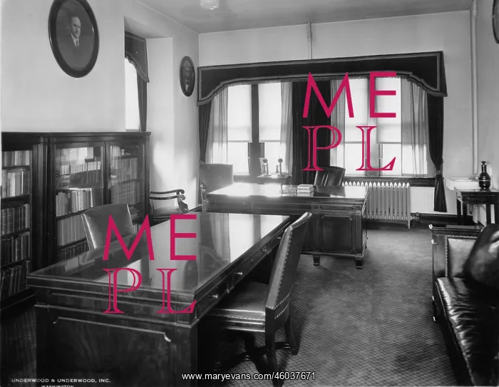 : Workroom of Hiran W. Evans : Workroom of Hiran W. Evans