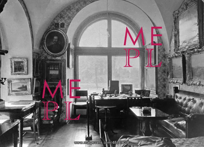 : Workroom of Nicholas II. around 1905 : Workroom of Nicholas II. around 1905