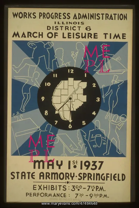 : Works Progress Administration, Illinois, District 6 - March : Works Progress Administration, Illinois, District 6 - March
