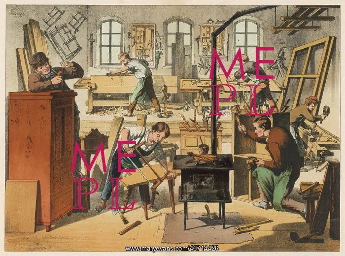 : Workshop of a carpenter and joiner : Workshop of a carpenter and joiner