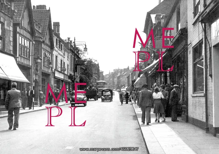  : Worksop, Bridge Street c1955