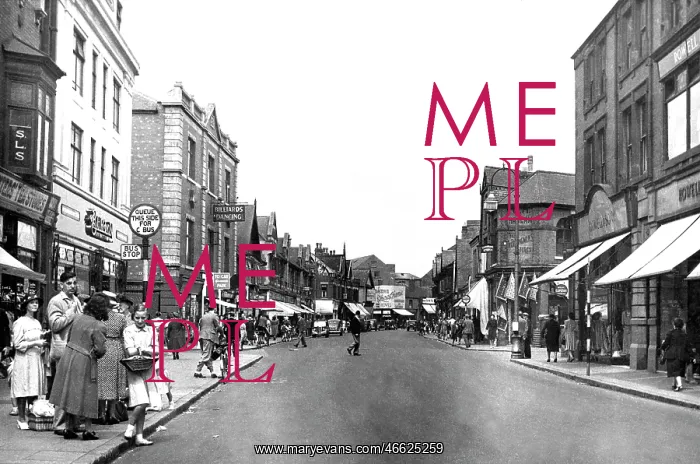  : Worksop, Bridge Street c1965