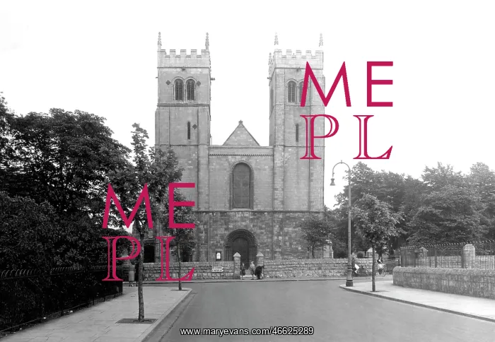  : Worksop, Priory Church c1955
