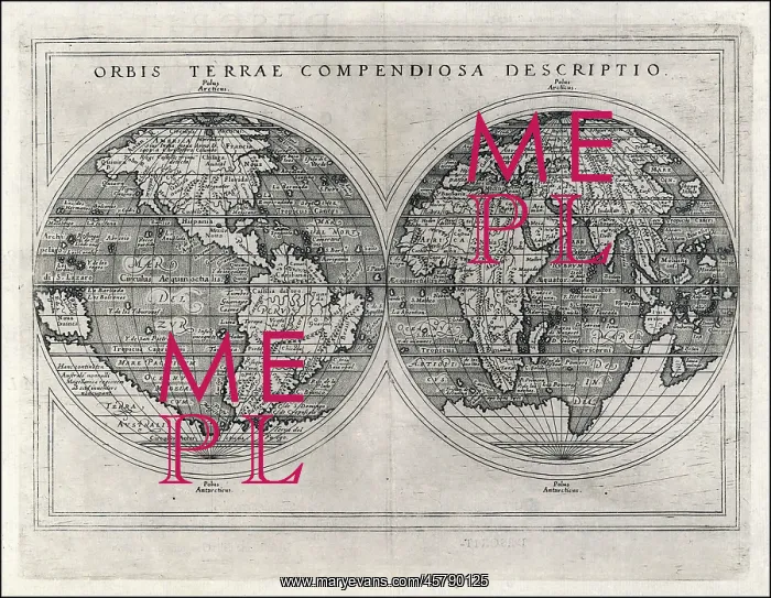 : WORLD MAP 1587 : WORLD MAP 1587