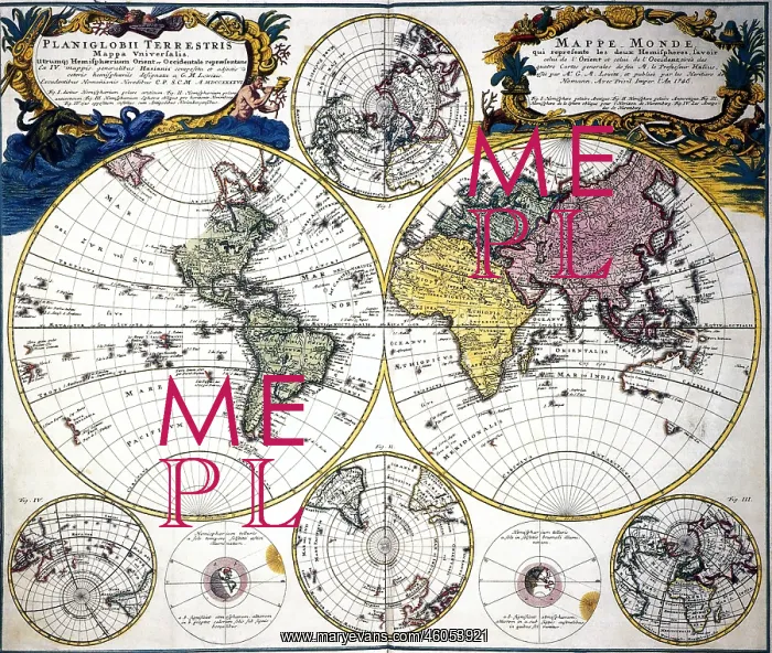 : World Map 1746 : World Map 1746