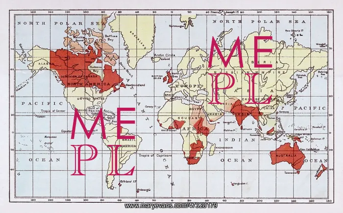  : World Map - The British Empire