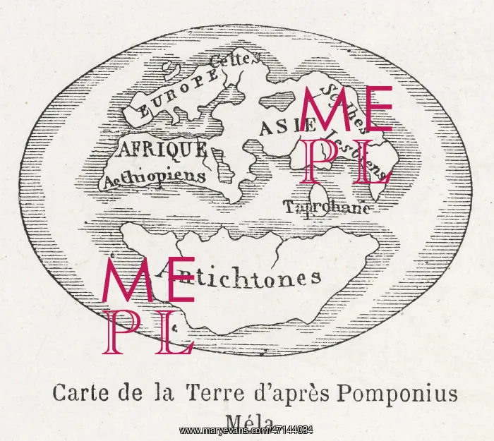  : World Map c. 50AD