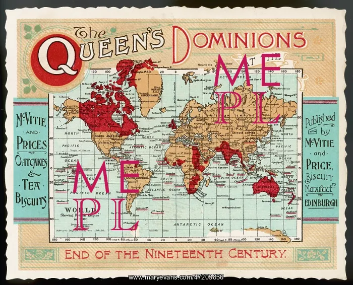 : World Map Empire McVitie : World Map Empire McVitie