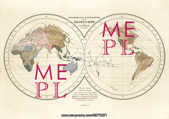 : World map of the Geographical Distribution : World map of the Geographical Distribution
