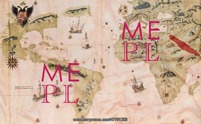 : World Map with Red Sea 1526 : World Map with Red Sea 1526