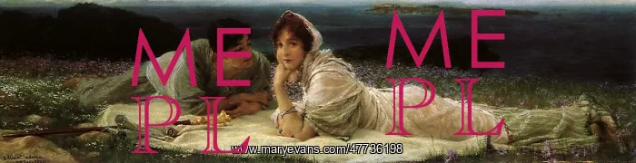: A World of their Own, by Alma-Tadema : A World of their Own, by Alma-Tadema
