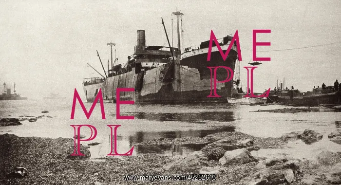 : World War 1. The British steamship River Clyde : World War 1. The British steamship River Clyde