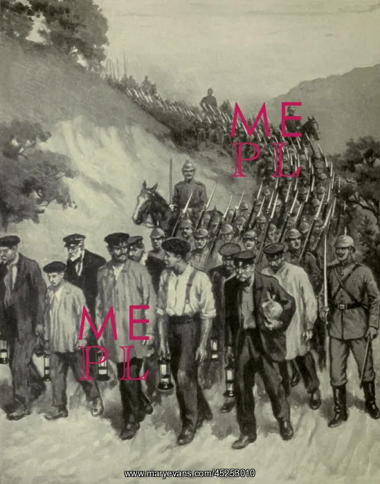 : World War 1. Germans using Belgian civilians as : World War 1. Germans using Belgian civilians as