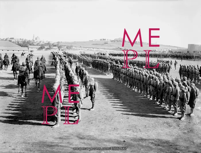: World War 1 in the Middle East. Turkish commander : World War 1 in the Middle East. Turkish commander