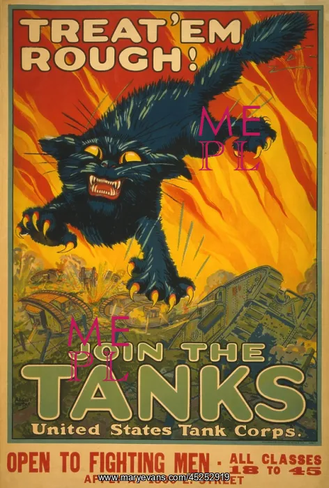 : World War 1. Recruiting poster for the United : World War 1. Recruiting poster for the United
