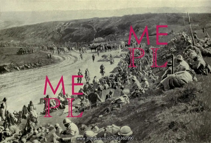 : World War 1. Somme Offensive. A concentration of : World War 1. Somme Offensive. A concentration of