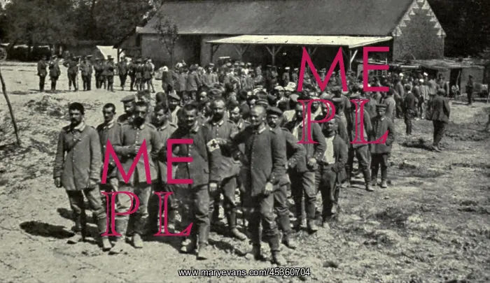 : World War 1. Somme Offensive. German prisoners captured : World War 1. Somme Offensive. German prisoners captured