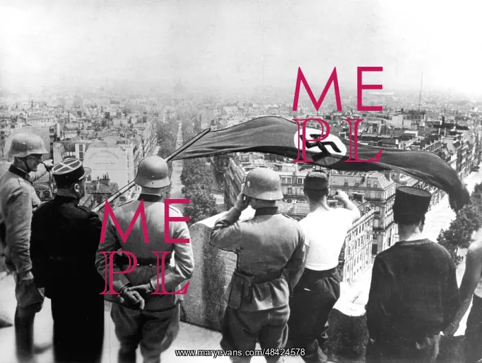: World War 2:German occupation of Paris, June 1940 : World War 2:German occupation of Paris, June 1940