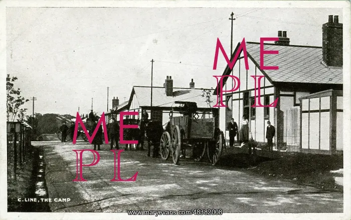 : World War One Army Camp, Andover, England : World War One Army Camp, Andover, England