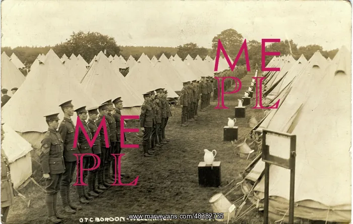 : World War One Army Camp, Bordon, England : World War One Army Camp, Bordon, England