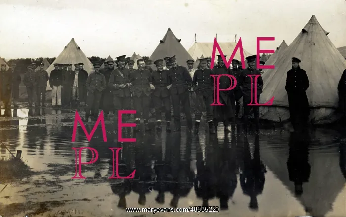 : World War One Army Camp, Redcar, Yorkshire : World War One Army Camp, Redcar, Yorkshire