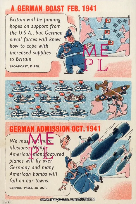 : World War Two - German boast and Reality : World War Two - German boast and Reality
