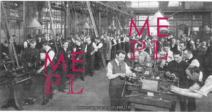 : World War I - 1914-1918. British office workers : World War I - 1914-1918. British office workers
