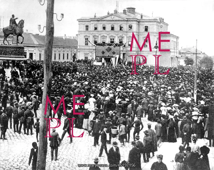 : World War I - Demonstration in Belgrad : World War I - Demonstration in Belgrad