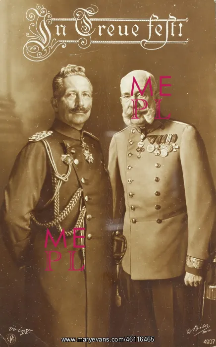 : World War I: Emperor Wilhelm II and : World War I: Emperor Wilhelm II and