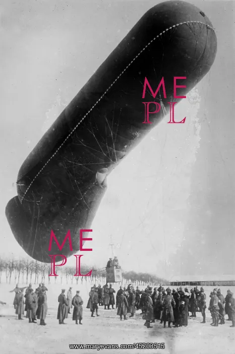 : World War I, German observation balloon ? : World War I, German observation balloon ?