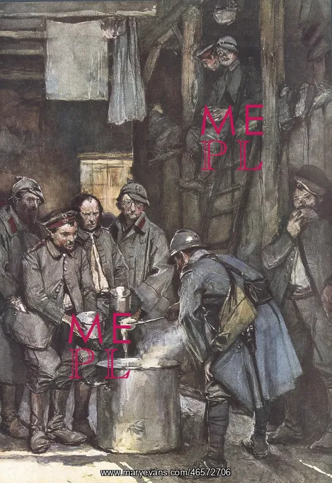 : World War I. German prisoners : World War I. German prisoners
