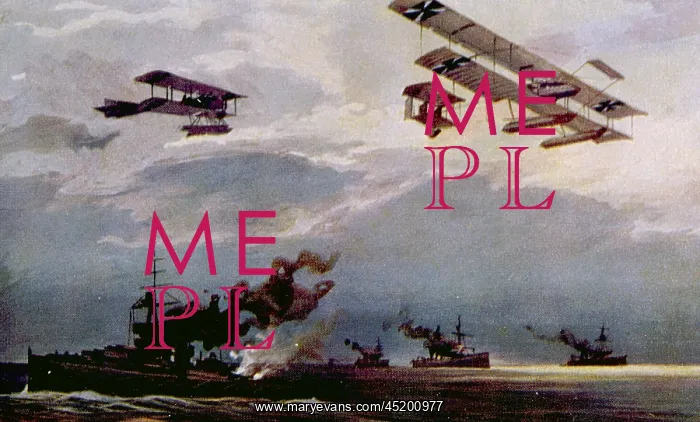 : World War I, German warplanes above the ? : World War I, German warplanes above the ?