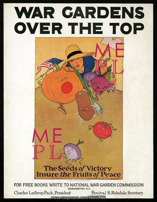 : World War I propaganda poster illustrating the : World War I propaganda poster illustrating the