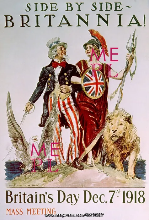 : World War I victory poster celebrating the ? : World War I victory poster celebrating the ?