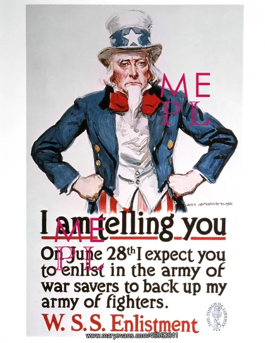 : World War I War Savings Poster : World War I War Savings Poster